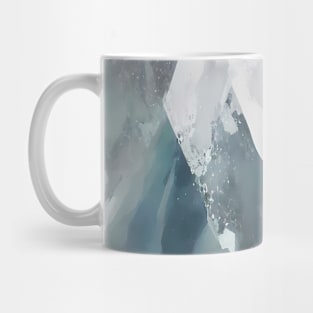 Abstract, Marble, Watercolor, Colorful, Vibrant Colors, Textured Painting, Texture, Gradient, Wave, Fume, Wall Art, Modern Art Mug